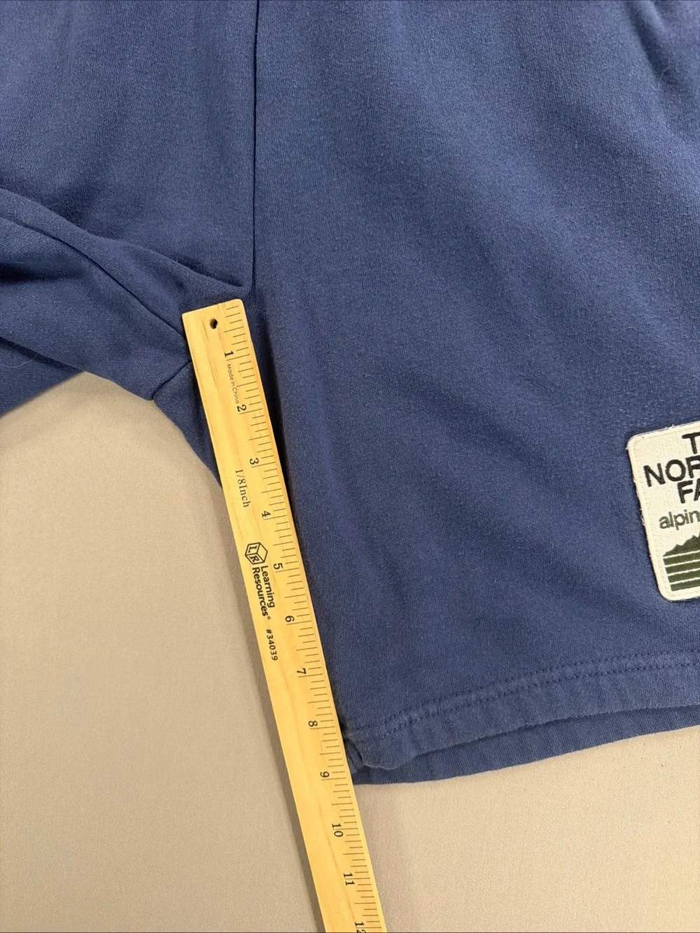 The North Face Men's Navy Blue Fleece Hybrid Shorts